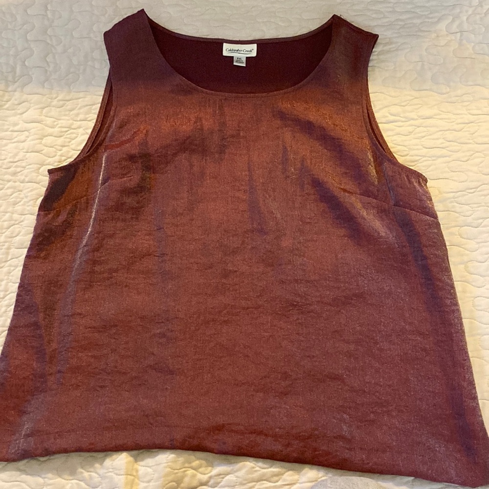 Purple tank top